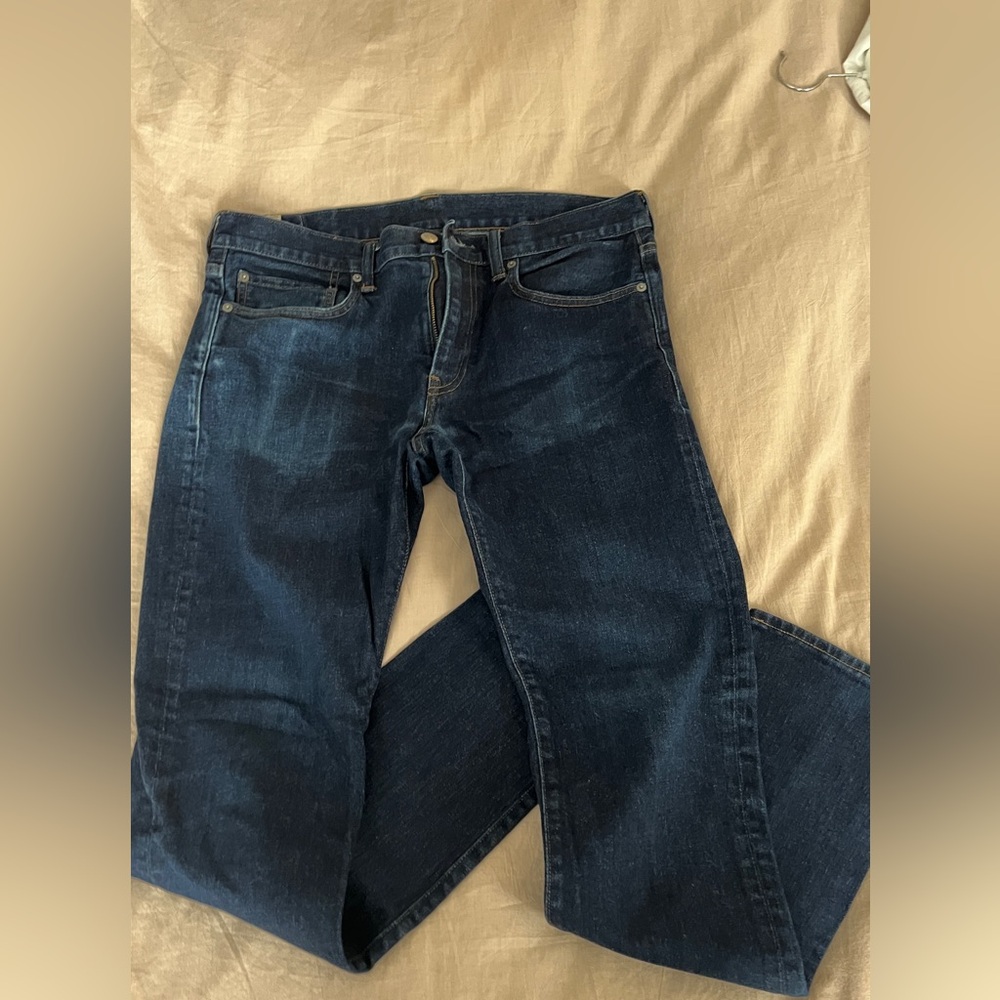JCrew Mens Dark Wash Skinny Jeans